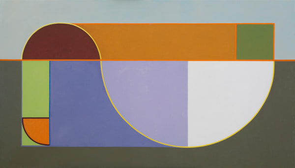 Chung Eun-Mo C2310, 2023 oil on linen 80 x 140 cm