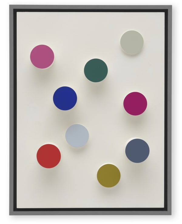 Rodney Graham Cylindro-chromatic Abstraction Construction #29, 2016