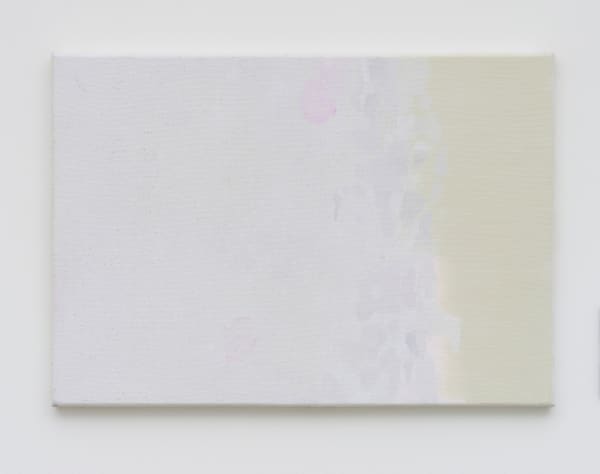 Hiroto Tomonaga Position, 2025 oil on linen 45.7 x 65.2 cm