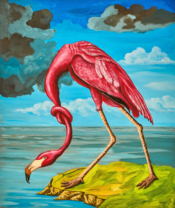 Djordje Ozbolt Lost for Words, 2024 acrylic on board 61 x 51.2 cm