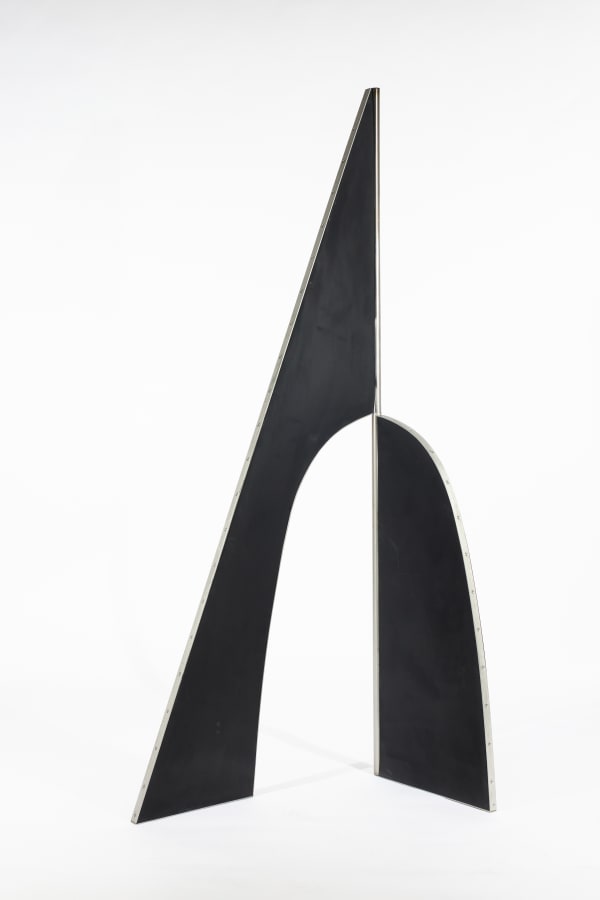 Tapta Angulaire 1993, 2024 (Production year edition) metal and neoprene 197 x 83 x 2.5 cm Edition 2/8