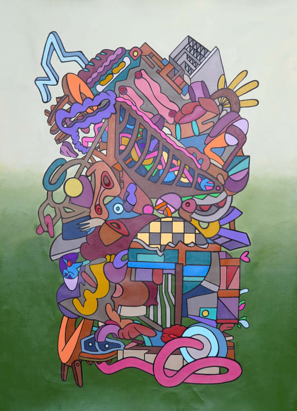 Yasmeen Sudairy, Sap Through Torso, 2024