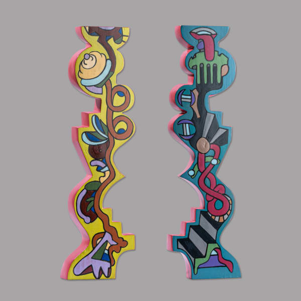 Yasmeen Sudairy, Vines and Stairs, 2022