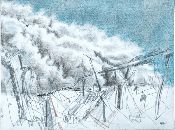 Dalia Sadeq, Dust, 2022