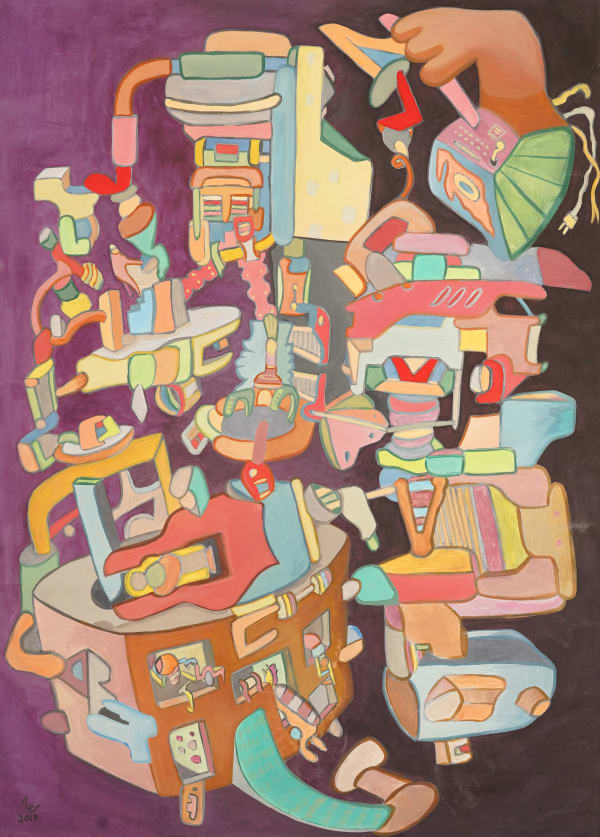 Rajaa AlHajj, The Moving World, 2019