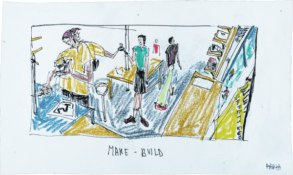 Dalia Sadeq, Make - Build, 2021