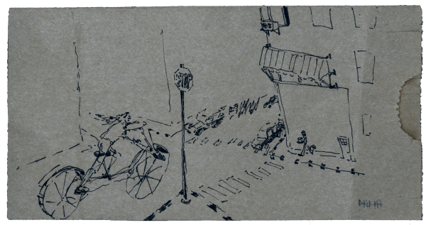 Dalia Sadeq, Brooklyn Bike Ride, 2021