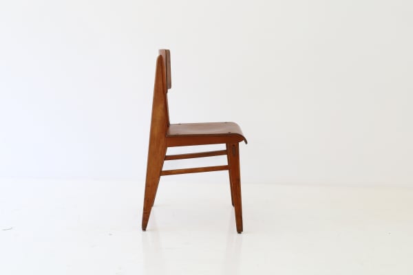 Jean Prouve, Single variant of 'All Wood Chair', c.1950's