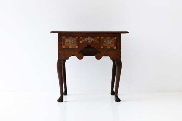 Unknown Designer, Exceptional Inlaid Lowboy , 18th century