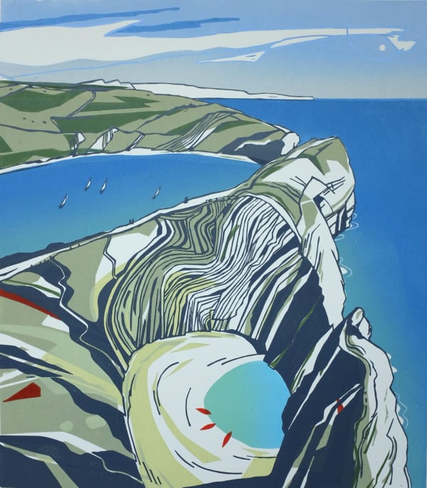 Colin Moore, The Stair Hole, Lulworth