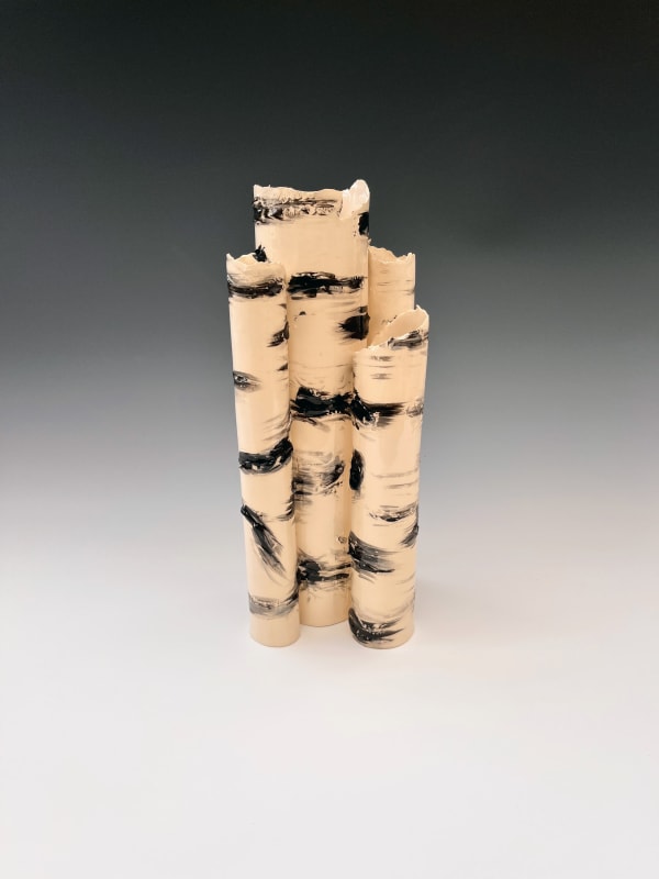 Elaine King, Birch Cluster II, 2023