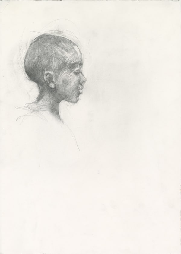 Carol Peace, Royal Drawing School Life Portrait 5, 2025