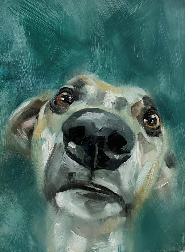 Julie Brunn, Teal Woody, 2023