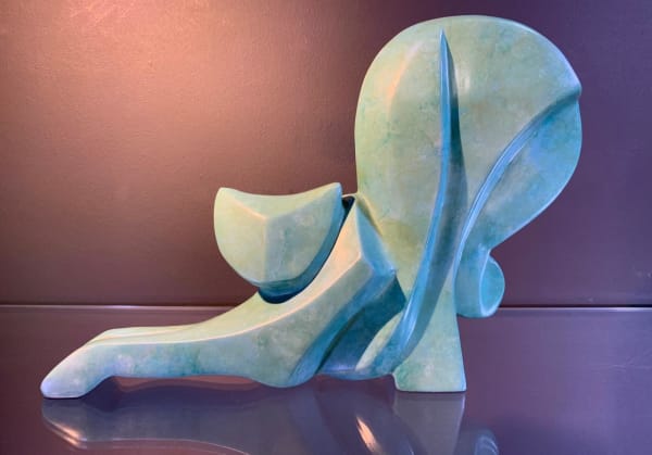 Marie Ackers, Stretching Cat, 2024