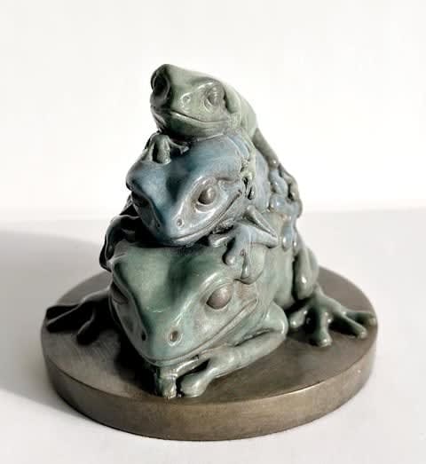 Carl Longworth, Pile of Frogs, 2023