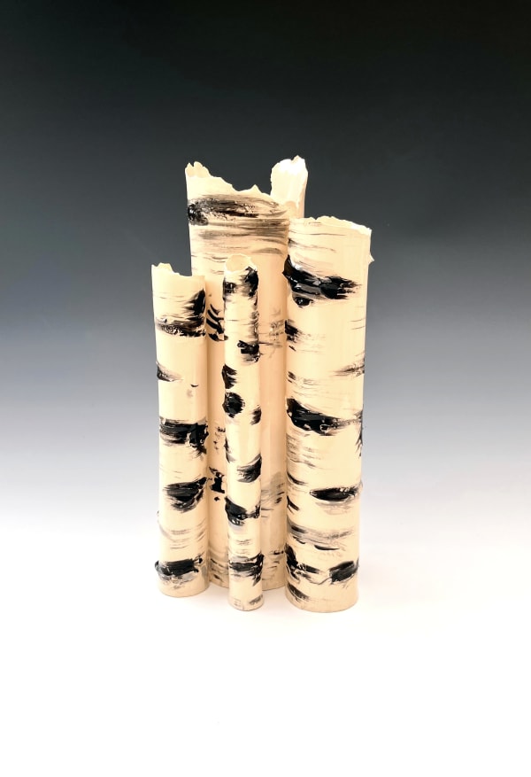 Elaine King, Birch Cluster I, 2023