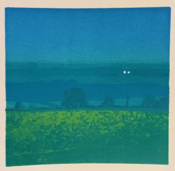 Noah Warnes, Fields at Dusk, 2022