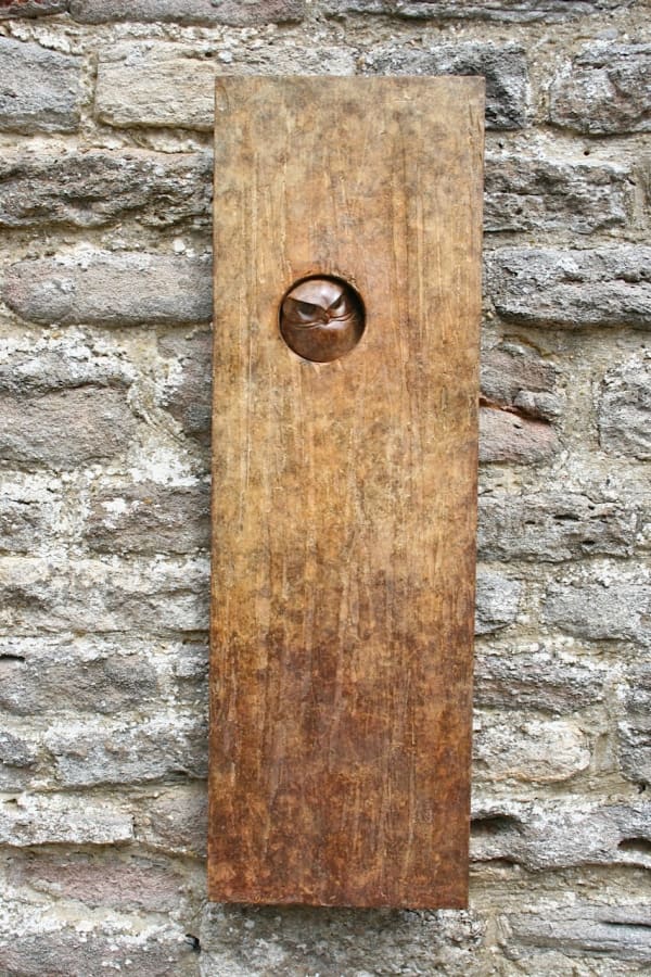 Adam Binder, Little Owl Plaque, 2015