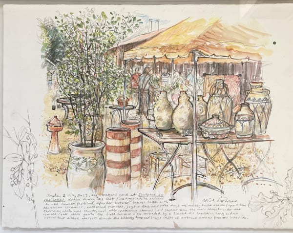 Nick Andrew, The Makers Yard at Sculpture by the Lakes 020723