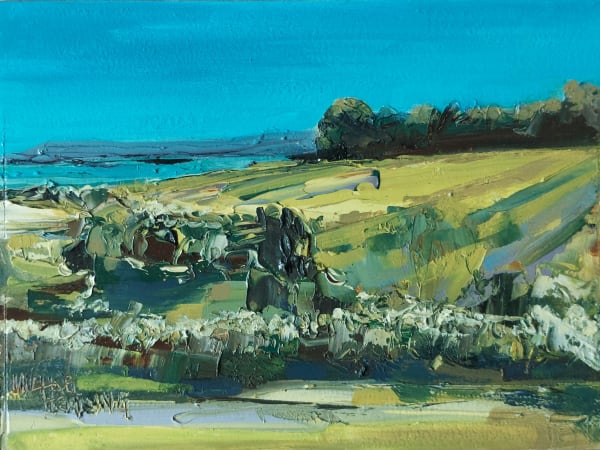 Michael Hemming, Looking West From Fowey, 2022