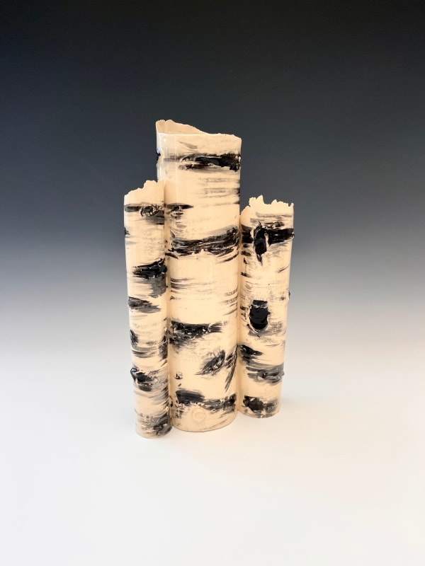 Elaine King, Birch Cluster III, 2023