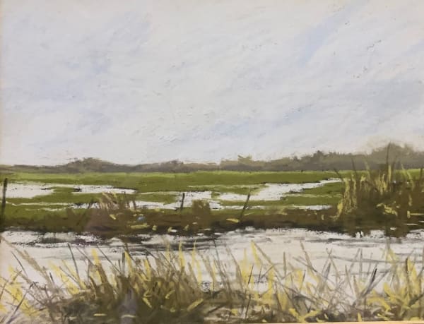 Stephen Bithell, The River Frome and her Water Meadow Winter Morning #3, 2023