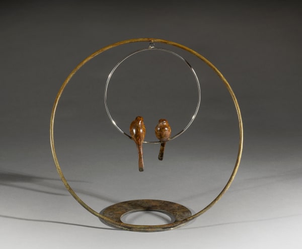 Simon Gudgeon, Pair of Long Tailed Tits , 2024