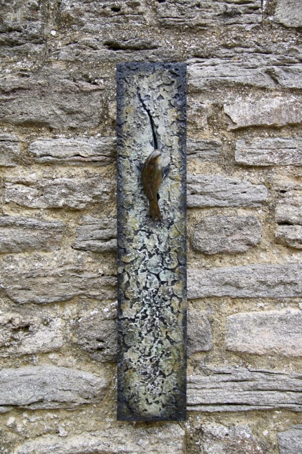 Adam Binder, Tree Creeper Plaque, 2021