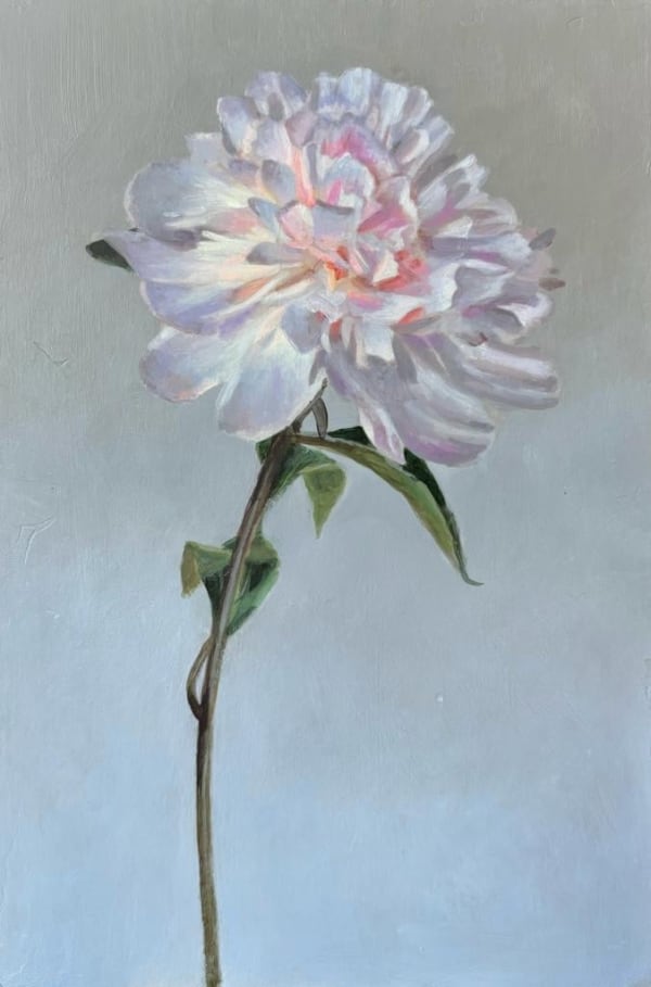 Rick Garland, White Peony, 2023