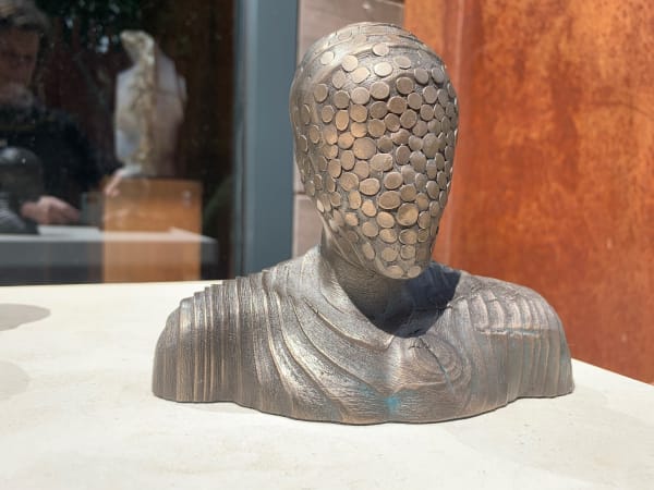 Ed Elliott, Tacked Bust, 2022