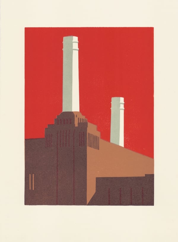 Paul Catherall, Battersea Red III, 2019