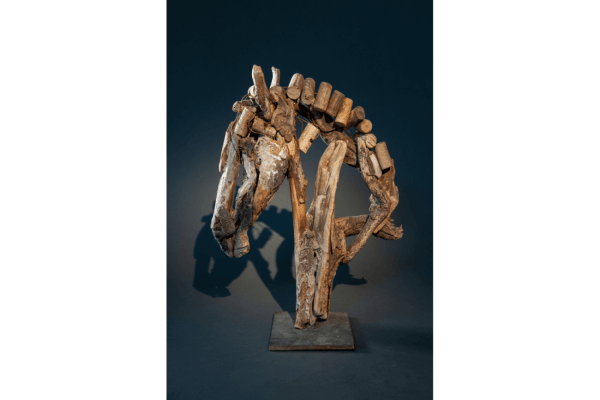 Heather Jansch, Bacchus (Driftwood Head No. 3)