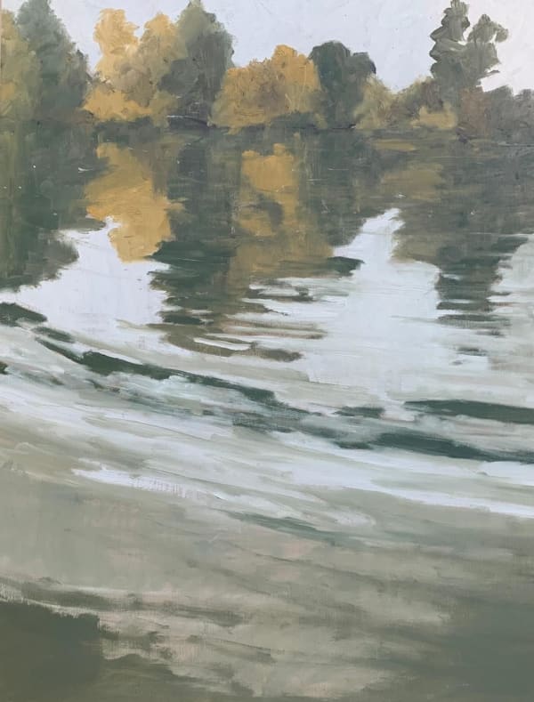 Stephen Bithell, The Bridge, The Artist's Pool, Autumn, 2024