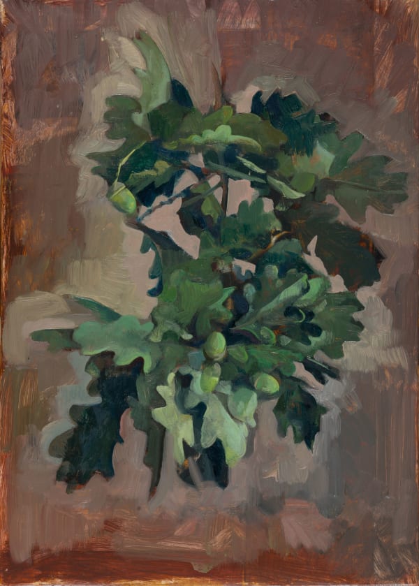 Toby Wiggins, Study of Oak Leaves in a Mast Year