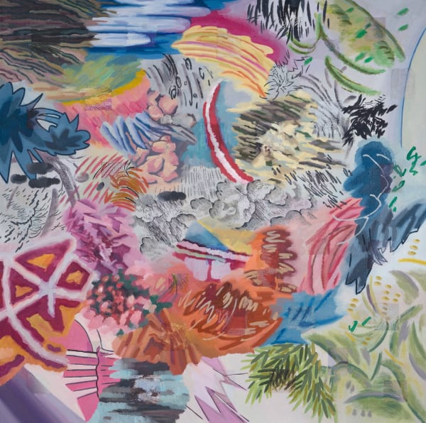 Woo Tae Kyung, 피망가득 숲속과 가아라의 호리병1, 2022