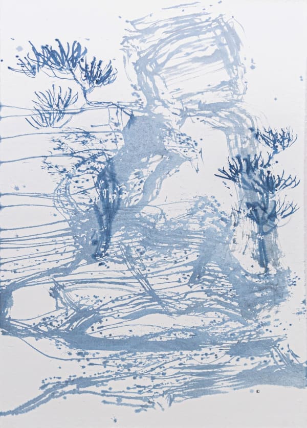 Lee Houk, 氾濫庭園- 푸른 메아리, 2022