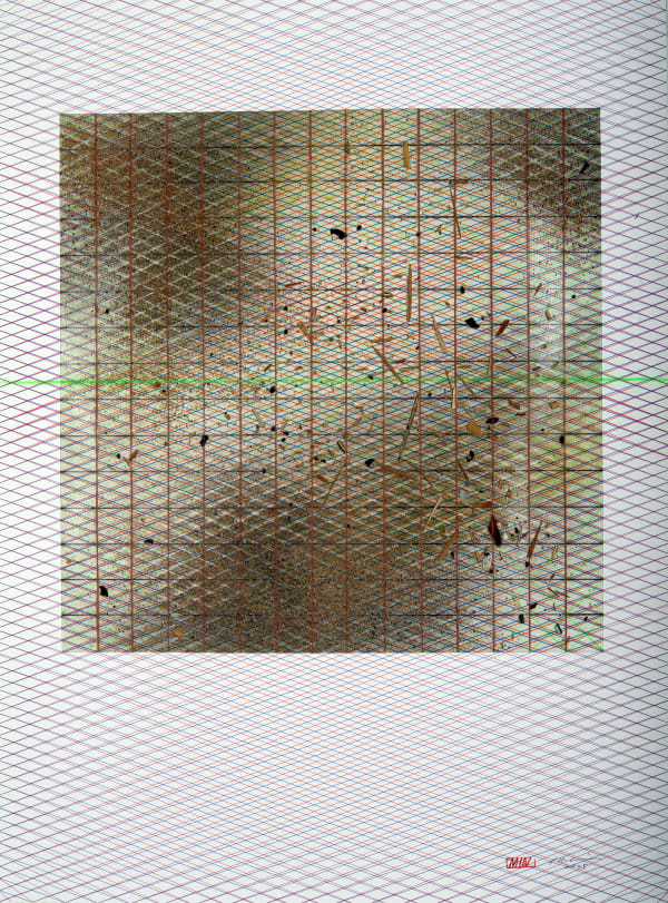 Sunghong Min, Exercise for Drawing_Fleck 8, 2025