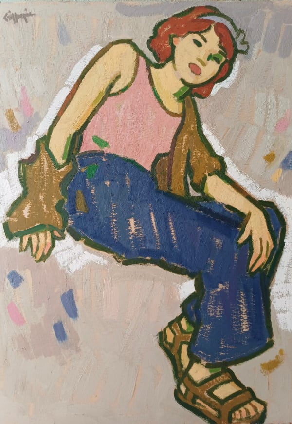 Joan Gillespie, Seated Model