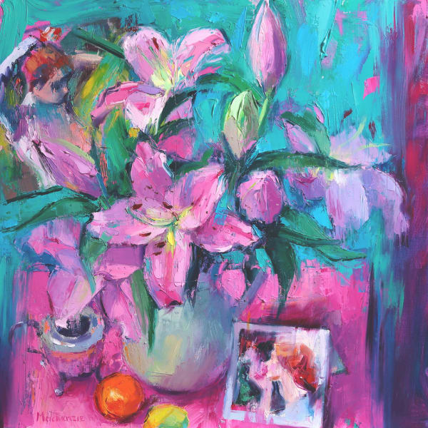 Jennifer Mackenzie, Still Life with Lilies