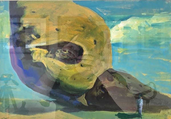 Ian Cook RI RSW, Landscape and Figure