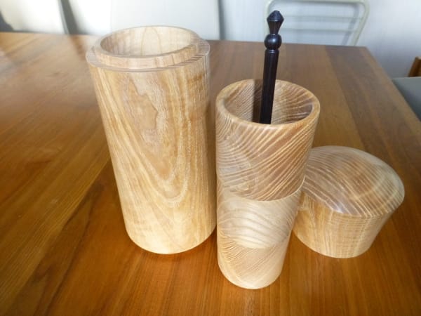 Alastair McKenzie It All Stacks Up, Jewellery Box Ash & blackwood 27 x 10 cm