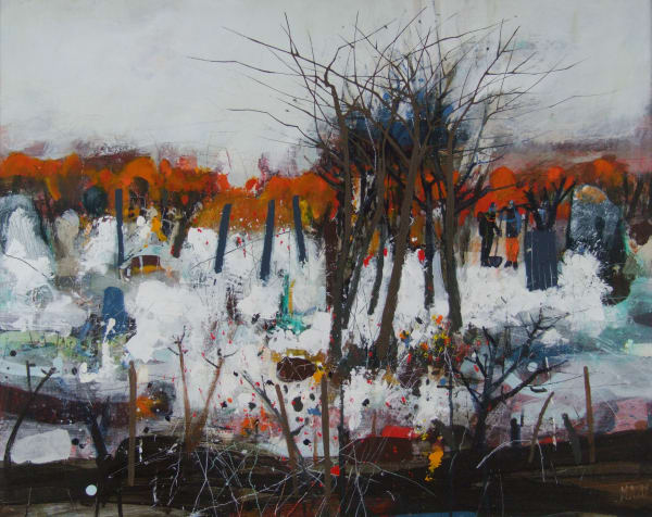 Robert McAulay, Winter in the Garden I