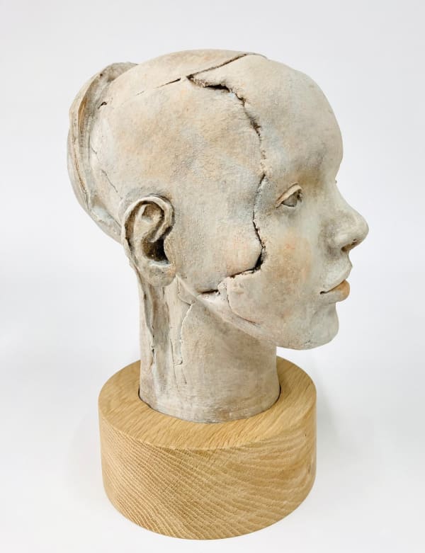 Jacqueline Shortland Strong Spirit Earthenware, underglazes & casein