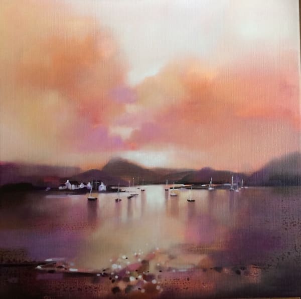 Emma S Davis RSW, Autumn Sky, Plockton