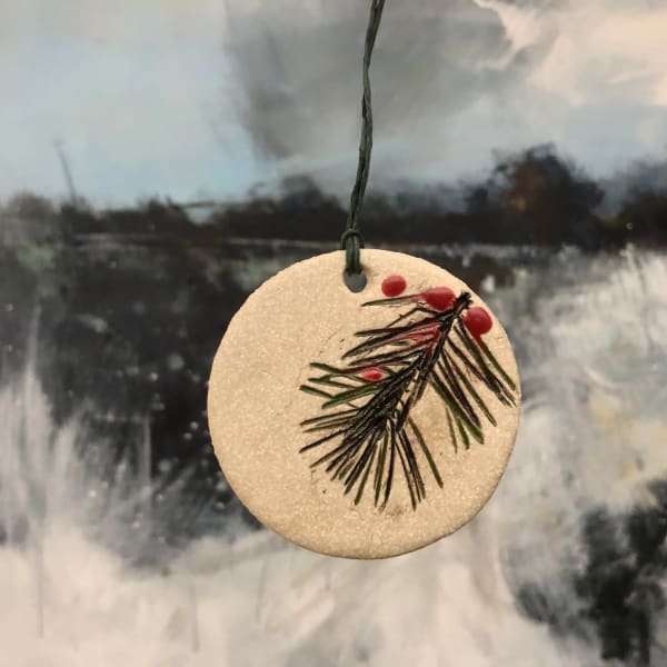 Lois Carson Fir Decoration Ceramic 7 cm