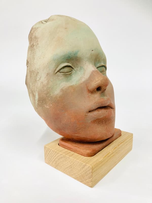 Jacqueline Shortland Longing for Home Earthenware, underglazes & casein on oak
