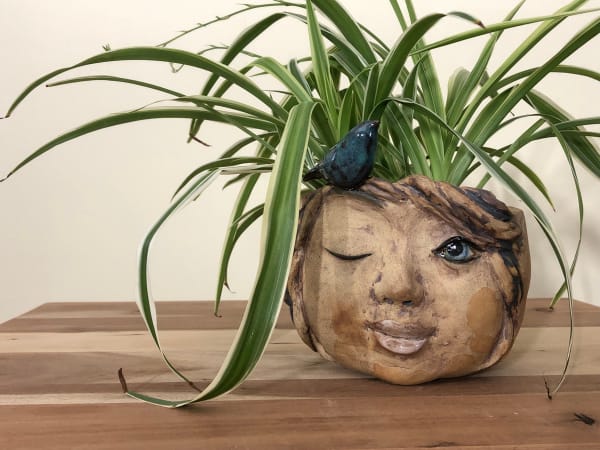 Lois Carson Fay - Quirky Pot Ceramic 15 x 15 cm