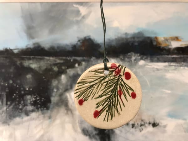 Lois Carson Fir Decoration ceramic 7 cm