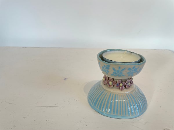 Lois Carson Candlestick Stoneware 8 x 10 cm