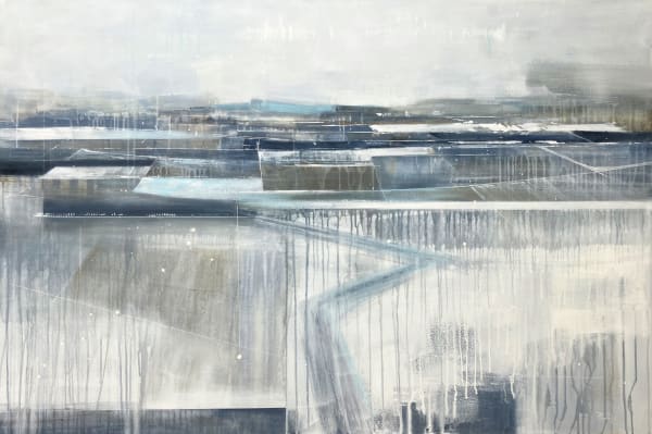 Amanda Phillips Winter Landscape Acrylic 100 x 150 cm
